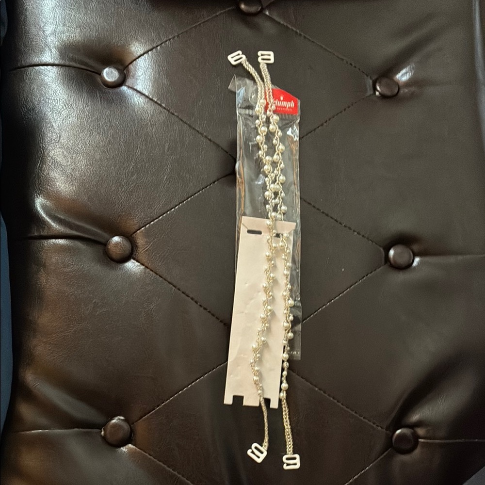 Triumph Silver Intimate Straps
